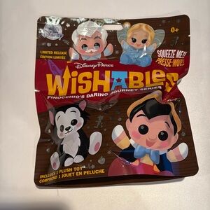 NWT Disney Parks Wishables Pinocchio's Daring Journey blind bag